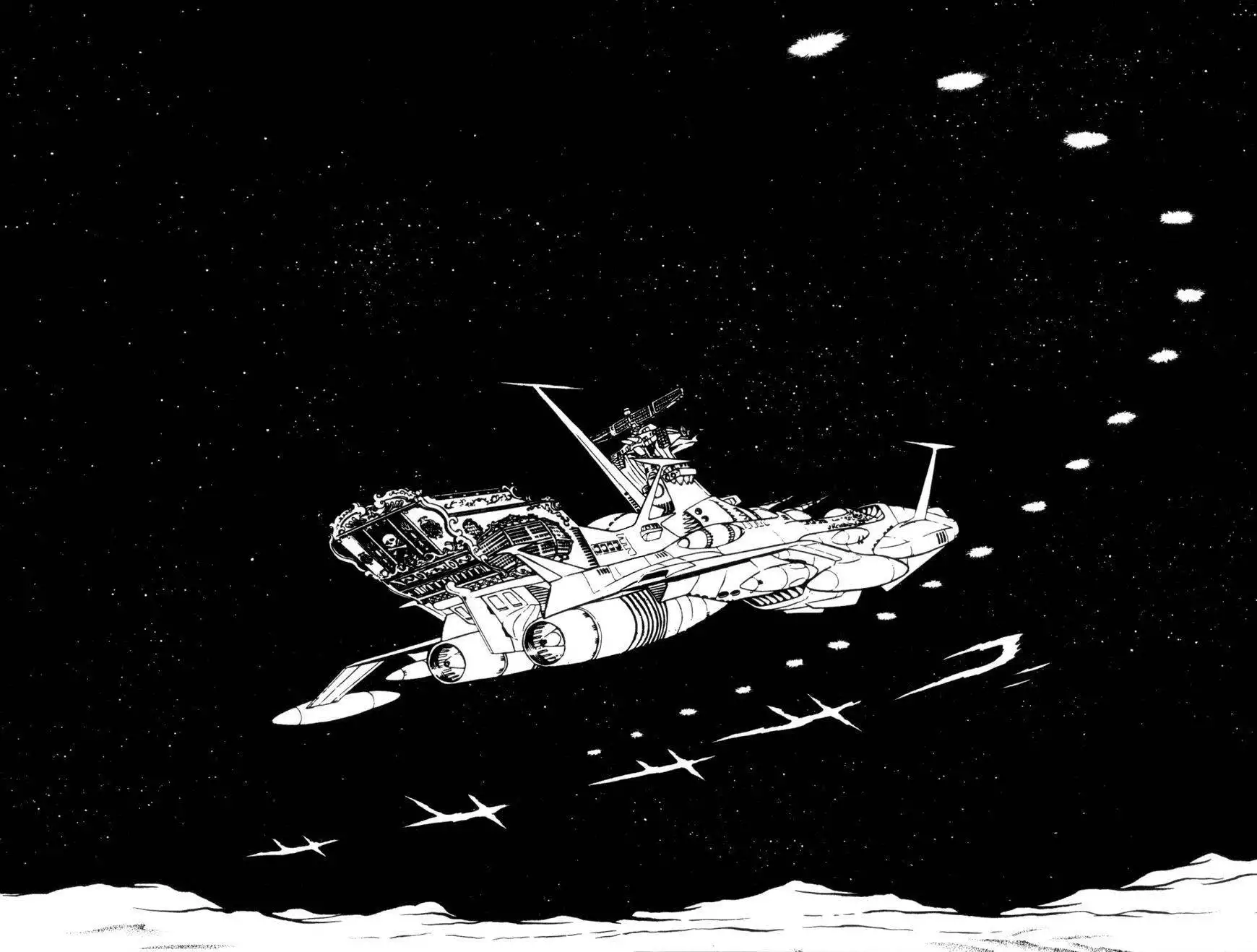 Uchuu Kaizoku Captain Harlock Chapter 3.5 104